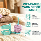 🧶 Portable Arm Yarn Holder – Hands‑Free Anti‑Roll Yarn Support for Knitting & Crochet