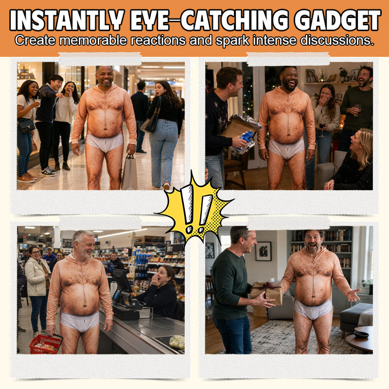 😂Funny Nude Illusion Costume – Hilarious Novelty Prank Outfit