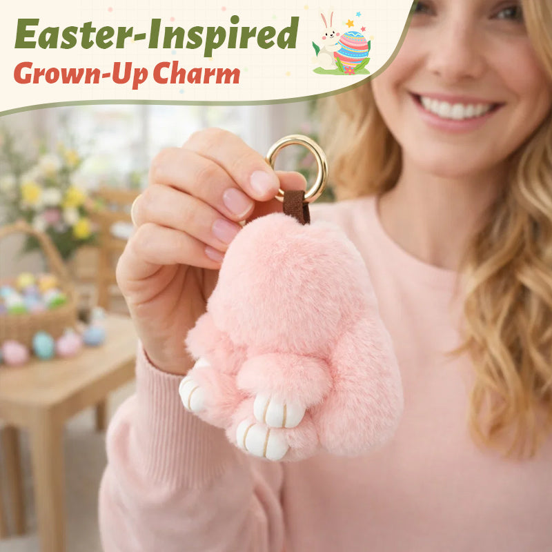 ⏳LAST DAY SPECIAL PRICE: ￡8.99!!🐰Handmade Soft Bunny PomPom Charms