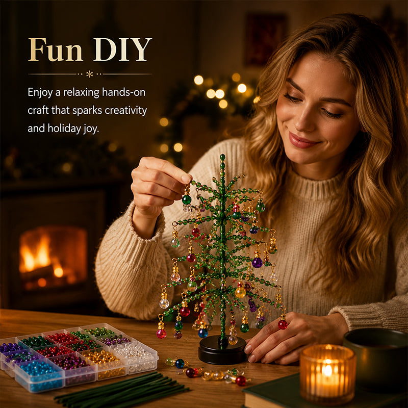 🎄✨DIY Beaded Christmas Tree Kit