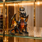 🐉🥃Black Dragon Collector's Edition Crystal Whisky Bottle