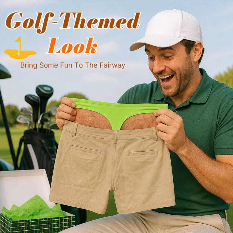 😎Funny Golf Briefs for Men - Cheeky Gift Shorts