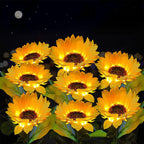 🌻 Light up your summer with sunflower lanterns! ✨ Solar-powered garden lanterns with LED lights – 50% off now!