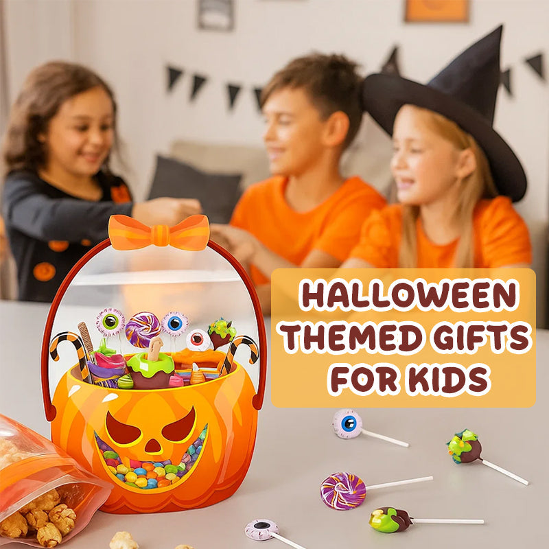 🎃 Halloween Hot Seller｜Spooky‑Cute Reusable Trick‑or‑Treat Candy Bag