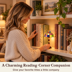 ✨ Small Decor Table Lamp | Cozy Book Nook Vibe