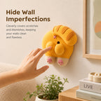 Whimsical Cat Butt Switch Cover - 3D Printed Home Decor & Wall Flaw Concealer