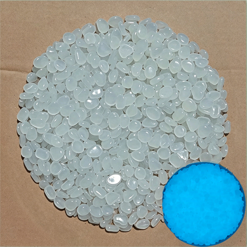 💥Glow-in-the-dark Rocks: illuminate your exterior with an enchanting glow!