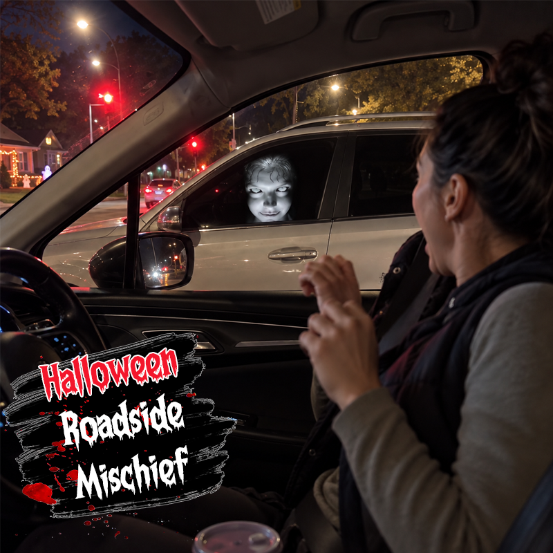 👻 Halloween Car Window Projector