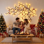 ✨ LED Branch Wall Light – Flexible Bendable Vine Light with 8 Light Modes for Christmas Decor