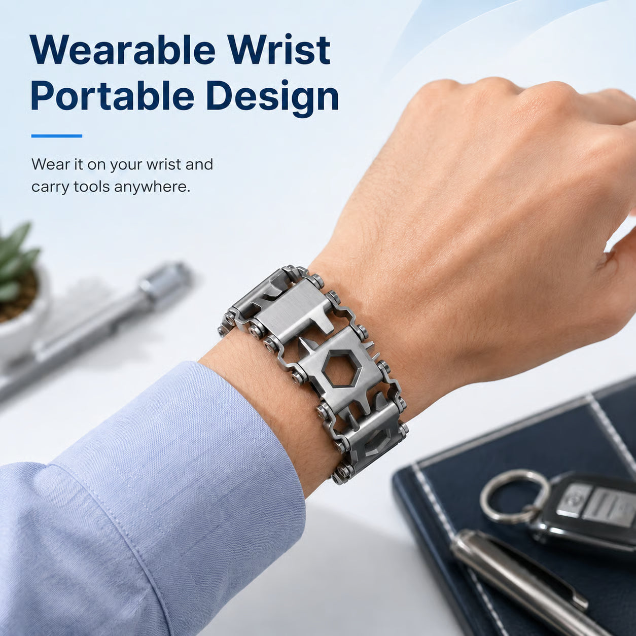 🛠️Wearable Multitool Bracelet
