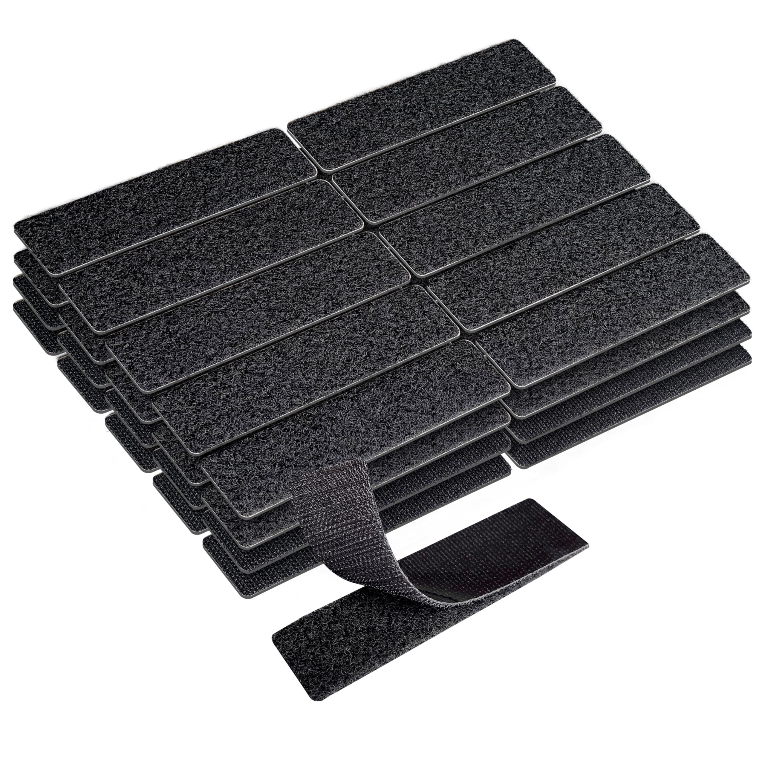 Adhesive-backed Velcro 🛠️ Secures any item without drilling or nails! 🔒