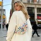 🔥🔥 Vintage-Inspired Patchwork Quilted Sling Bag