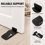 🚪 Discreet Multifunctional Door Stop ✨ Anti‑Pinch Safety Guard for Babies