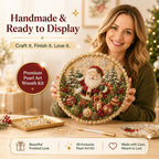 🌸🌻🍂🎄 Four Seasons & Holiday Pearl Art Hanging Wreath Kit | Luxury Flocked Canvas with Scratch-Resistant Non-Fading Pearl Beads DIY Handmade Seasonal Decor 💎