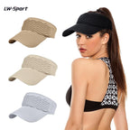 Foldable UPF 50+ Sun Visor Hat | Packable Wide Brim Beach & Sports Cap☀️👒