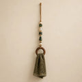 🧺 Beaded Wooden‑Ring Towel Hanger ✨ Boho‑Style Functional Wall Accent