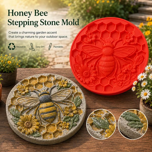 🌻 Reusable Sunflower Stepping Stone Mold (📦Buy 3 & Get Free Shipping)