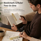 Cat Template Multi-functional Bookmark Ruler📚✨