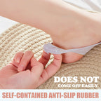 ⏰Limited-time offer: Buy one, get one free💃Sponge Pad Sling Ice Silk Crew Socks