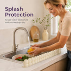 🏡Silicone Sink Splash Guard Keep Your Kitchen Dry & Tidy