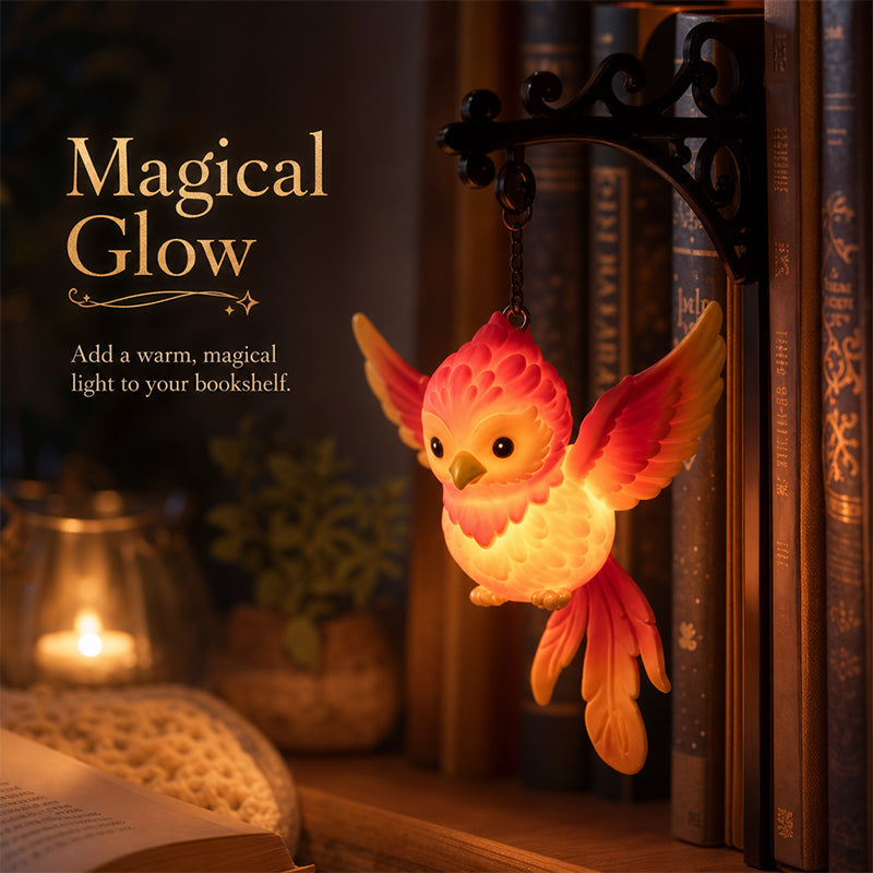 🦌 Handmade Elegant Collectible Enchanted Forest Animal LED Bookshelf Light, Whimsical Warm Holiday Home Decor Gift for Book Lovers