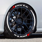 🔥 3D Tire Lettering Stickers | Waterproof Universal Wheel Sidewall Decals