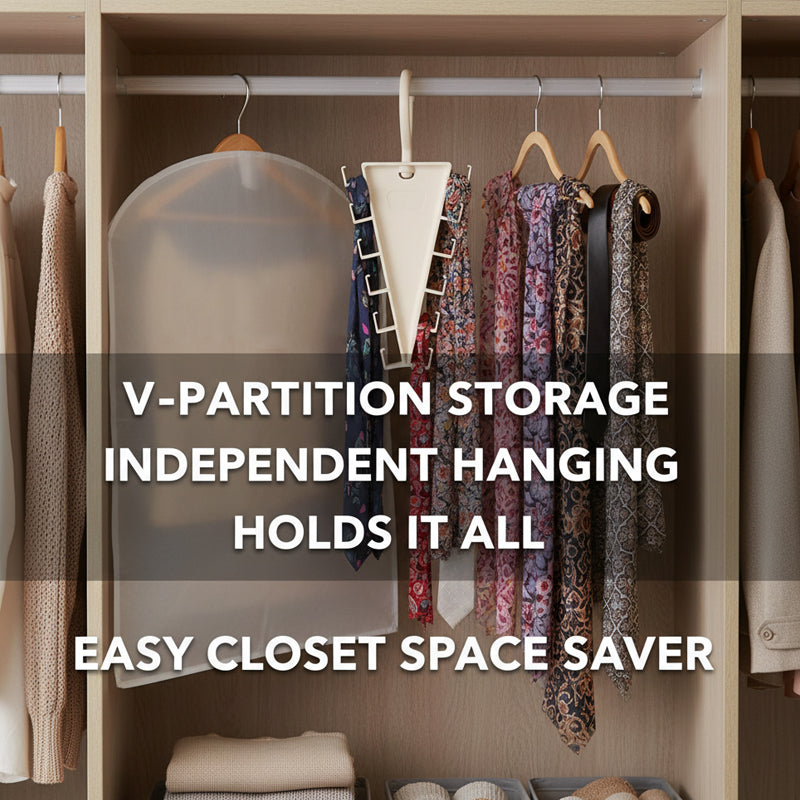 🔥Limited-time offer: Buy one, get one free.🏡V-shaped Double-sided Hanging Bracket
