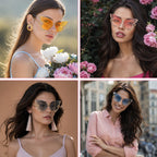 📢📢LAST DAY SALE 50% OFF🕶️Rhinestone Butterfly Sunglasses 🦋