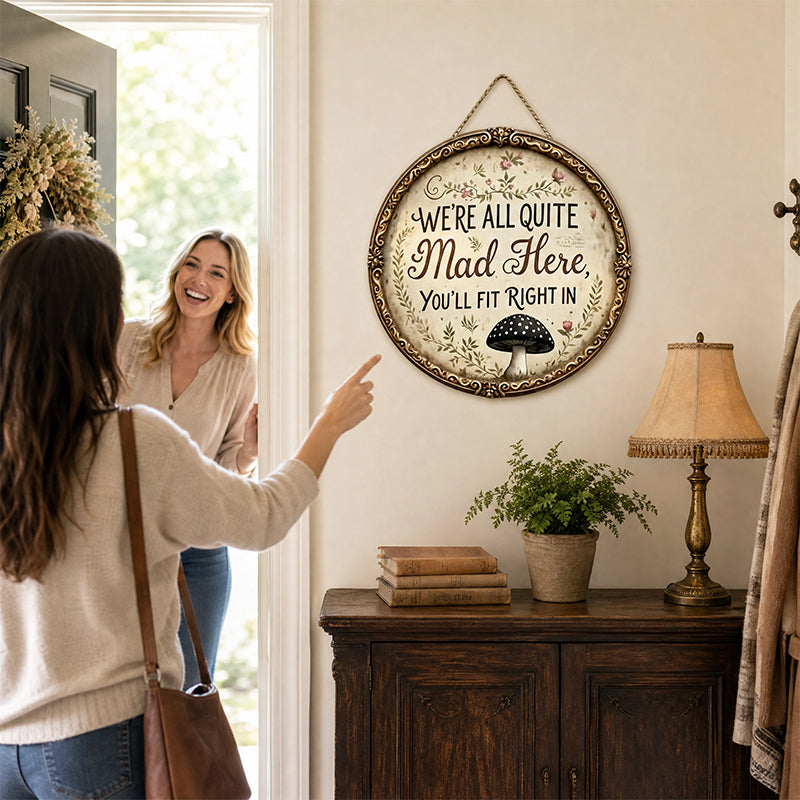 🌿 Pastoral Floral Entry‑Way Ornament