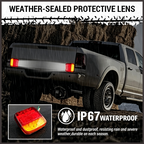 📢📢LAST DAY SALE 50% OFF🔥LED Dual-color Square Lights For Trucks And Vans
