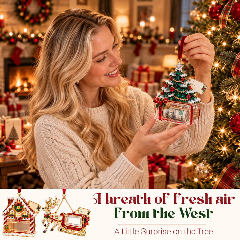 🎁 Christmas Money Gift Box Ornament – Creative Festive Gift Holder for Christmas Gifting!