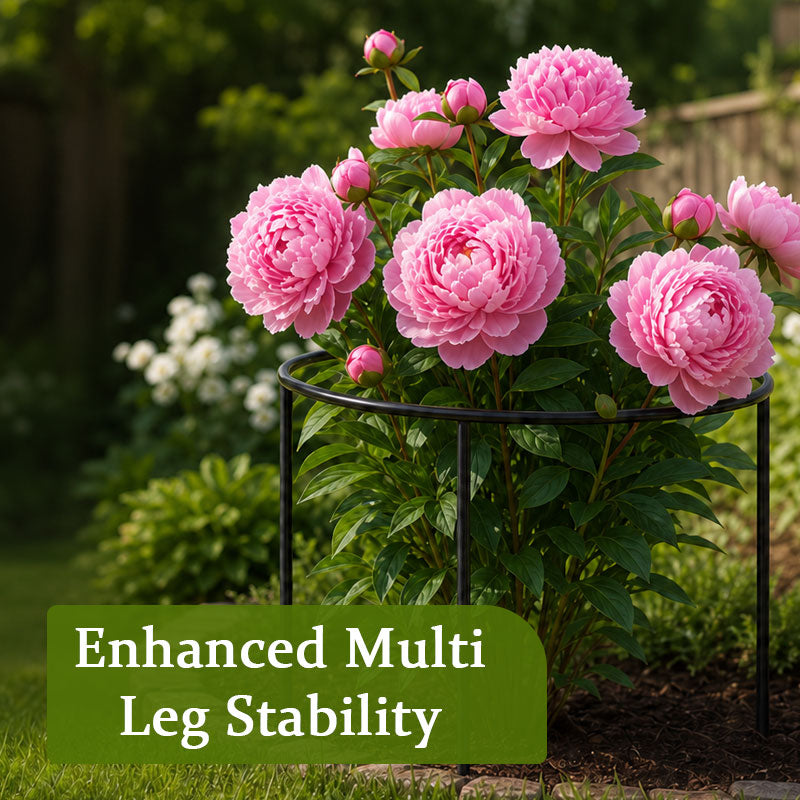 🌸🌿Round Plant Support Frame – Garden Stem Support Ring