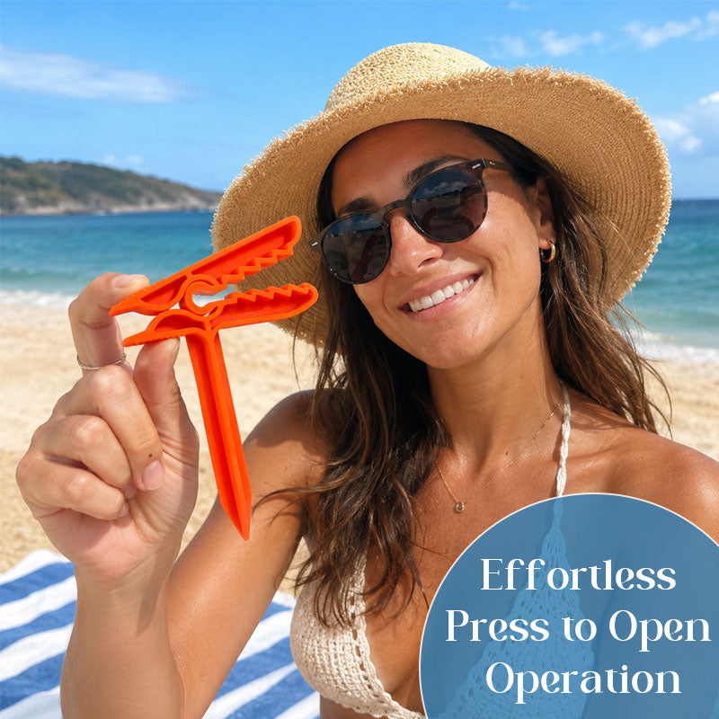 🌊🏖️Beach Towel Clips Windproof Towel Holders