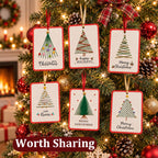 🧵 Cozy Family Christmas Craft Kit, Create Keepsake‑Worthy Handmade Christmas Cards for Gifting