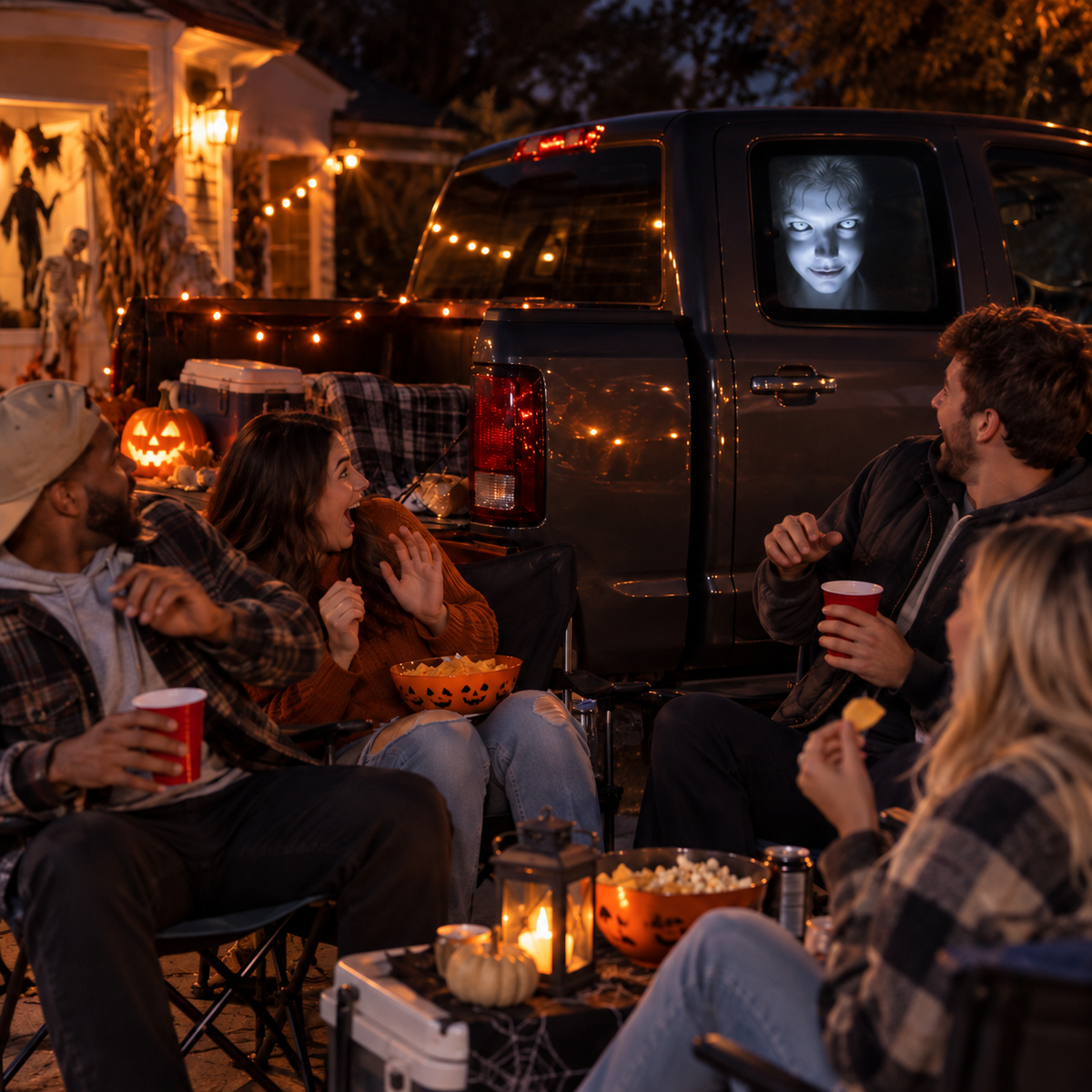 👻 Halloween Car Window Projector