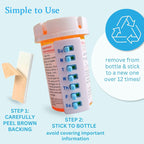 💊 Weekly Pill Reminder Tracker For Seniors & Caregivers ✨