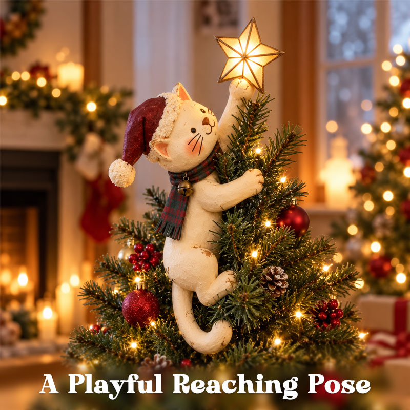 🐱 Cat Christmas Tree Ornament — Tired Of Generic Plain Christmas Decor!