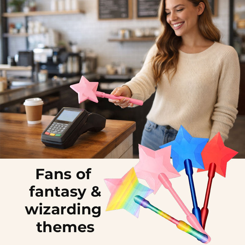 🔥 Hot Sale-50% Off 🔥Magic Wand Tap-to-Pay Card Holder