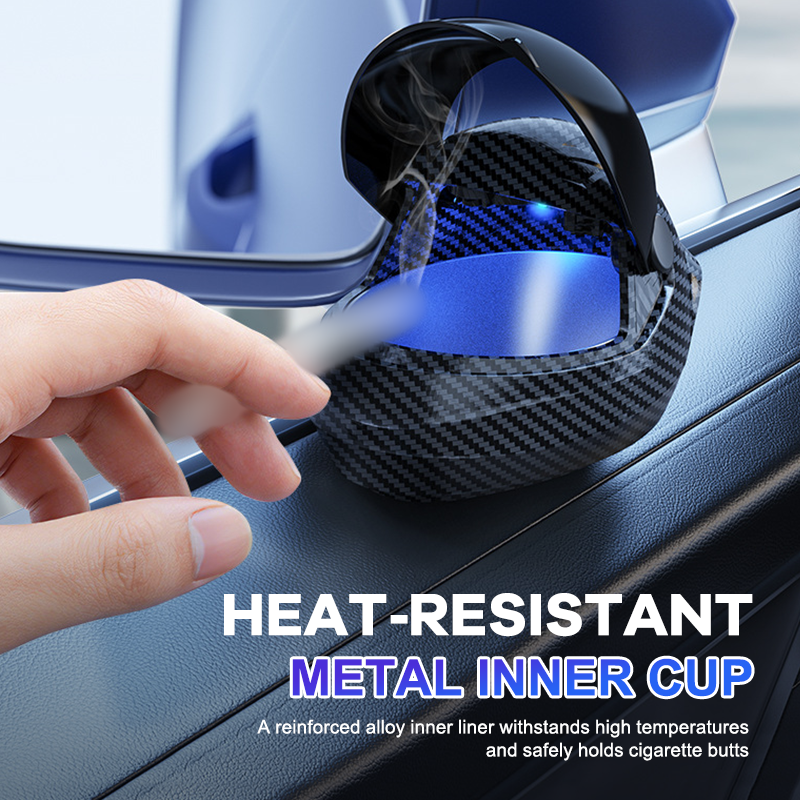 🔧 Motorcycle Helmet Style Car Ashtray