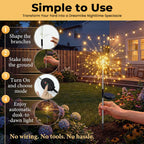 ☀️Outdoor Solar Fireworks Lights