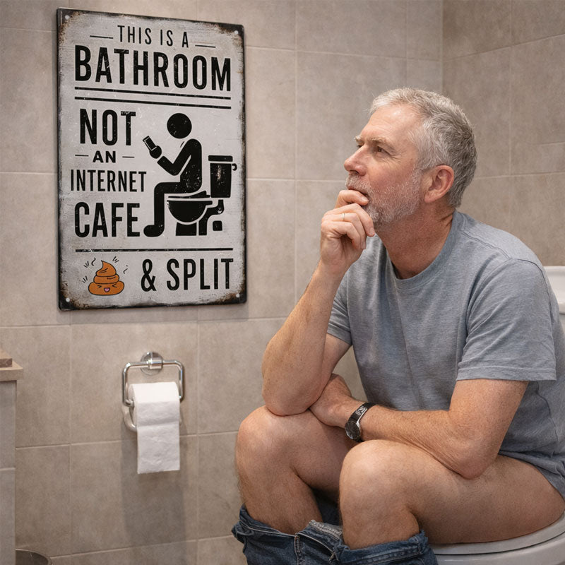 🚽 Dies ist eine Toilette, kein Internetcafé