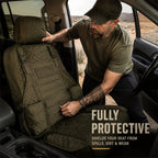 🚗Camouflage Tactical Car Seat Cover With Storage Pockets