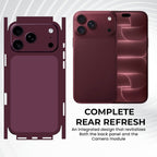 Next-Generation Phone Back Skin — Premium Camera Area and Rear Redesign