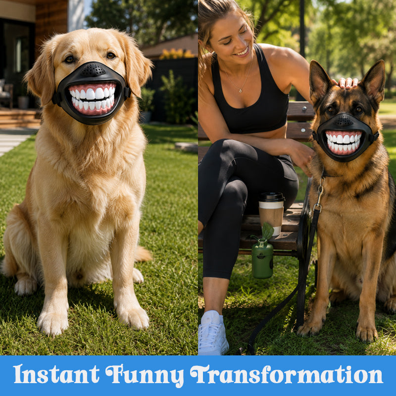 😂 Hilarious Smiling Dog Muzzle｜Viral‑Worthy Pet Photo Accessory