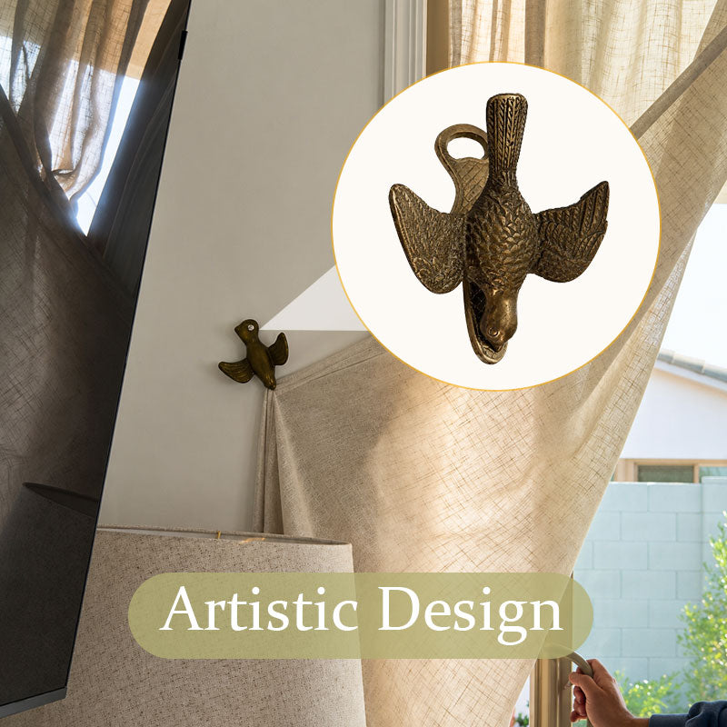 📢📢LAST DAY SALE 50% OFF✨Bird-shaped Curtain Fastener🕊️