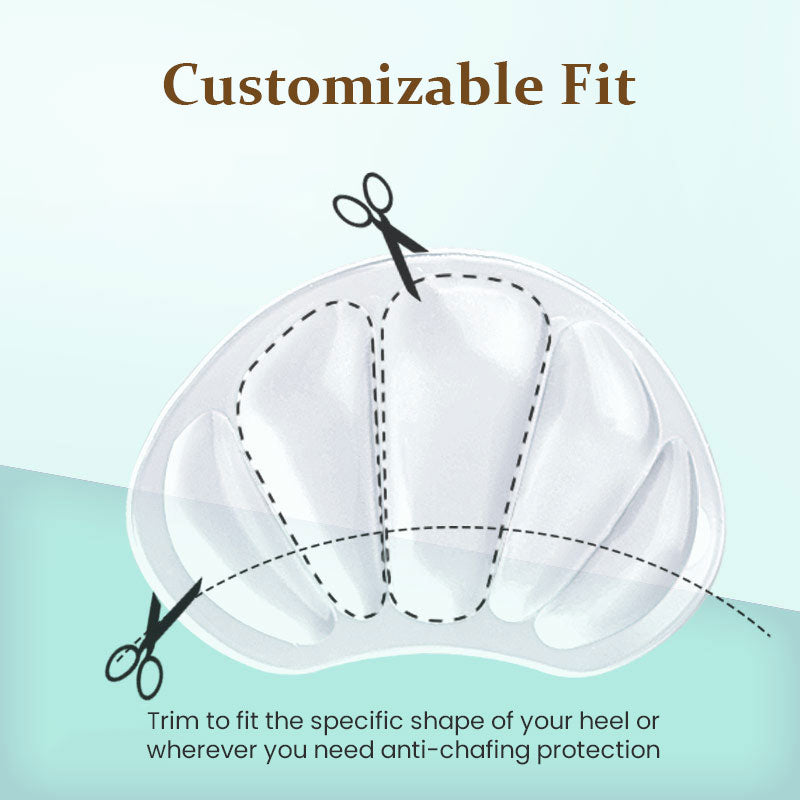 👣Upgraded Invisible Gel Heel Cushion Pads