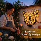 🦋 Solar Butterfly Garden Light