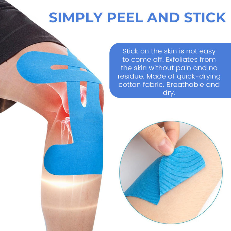 🩹10pcs Precut Kinesiology Tape For Knees