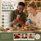 DIY Fabric Animal Craft Kit – Creative Handmade Art🕊️✂️