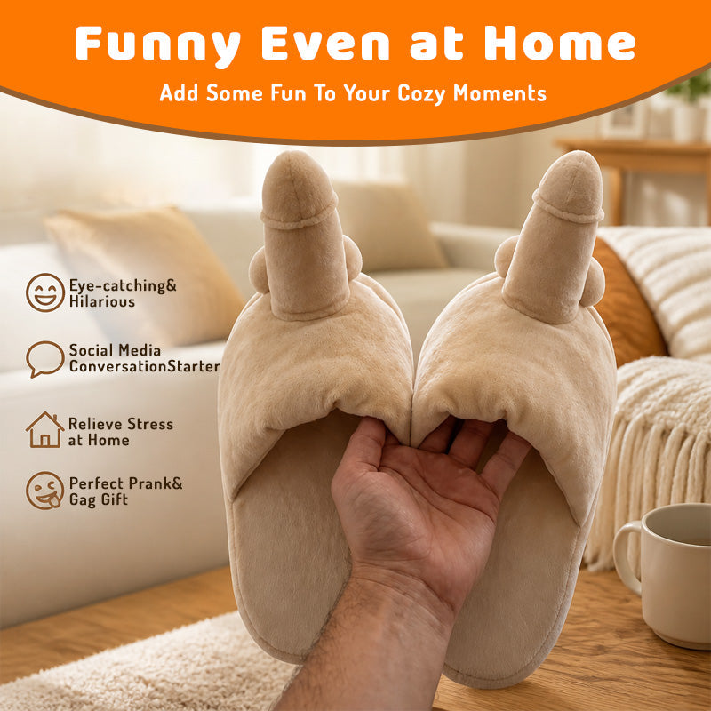 😂 Guaranteed Laughs｜Crazy Novelty Prank Slippers